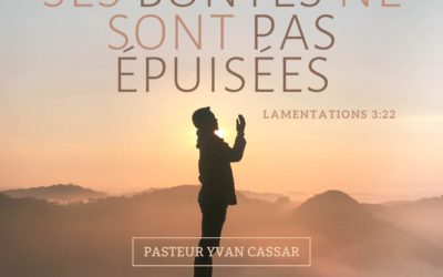 Ses bonté ne sont pas épuisées