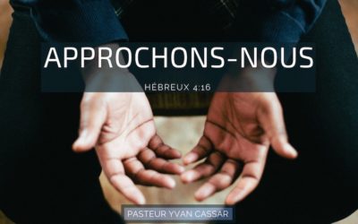 Approchons-nous