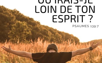 Où irais-je loin de ton Esprit ?