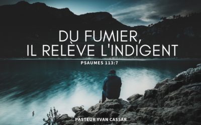 Du fumier, il relève l’indigent