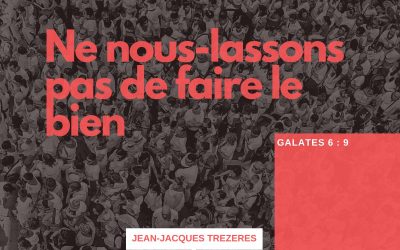 De lieu en lieu, faisant du bien.