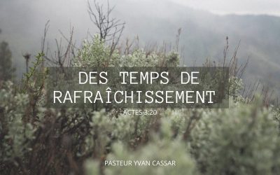 Des temps de rafraîchissement